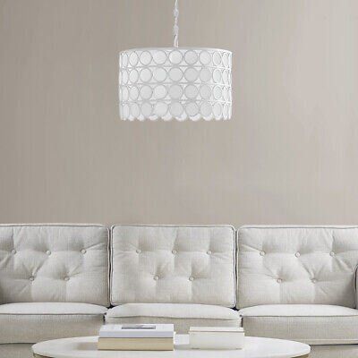 [Only support Drop Shipping Buyer] Abbot 4-Light Glass Drum Shade Chandelier