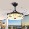 42Crystal Ceiling Fans with Lights