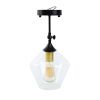Edison Vintage Transparent Lamp Shade Light Glass Wall Sconce