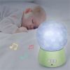 Cmgb LED Night Light, 360 Degree Rotating Baby Music Projector Kids Sleep Light