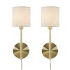 [Only support Drop Shipping Buyer] Conway Metal Wall Sconce with Cylinder Shade,
