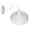 10.24 Wall-mounted Metal Light/White