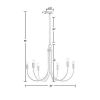 [Only support Drop Shipping Buyer] Ellie 6-Light Metal Chandelier