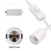 Simple Deluxe 6-Pack 15 Feet Extension Hanging Lantern Light Lamp Cord Cable
