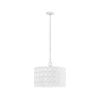 [Only support Drop Shipping Buyer] Abbot 4-Light Glass Drum Shade Chandelier