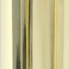Modern 5-Light 20.5" Clear Glass and Metal Hanging Pendant Chandelier, Gold