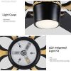 Modern 60 Integrated LED Light Ceiling Fan with Remote Control