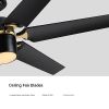 Modern 60 Integrated LED Light Ceiling Fan with Remote Control