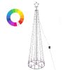 6 Ft Cone Christmas Tree with Light
