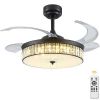 42Crystal Ceiling Fans with Lights