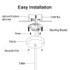 11.8x11.8inch Circular Home LED lampshade, lampshade  XH