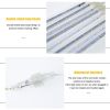 LED Solar Lights Meteor Shower Rain String Light Lawn Garden Party Outdoor