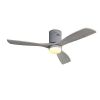 Low Profile Ceiling Fan With Lights 3 Carved Wood Blade Noiseless Reversible