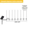 LED Solar Lights Meteor Shower Rain String Light Lawn Garden Party Outdoor