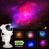 New Galaxy Star Projector Starry Sky Night Light Astronaut Lamp Home Room Decor Decoration Bedroom Decorative Luminaires Gift Rechargeable