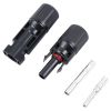 10 Pcs Male&Female Solar Panel Wire Cable Connector Set Connectors Waterproof