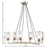 [Only support Drop Shipping Buyer] Trenton 6-Light Chandelier with Cylinder