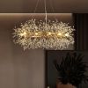 Modern American round crystal chandelier -12 bulbs