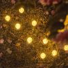 Solar LED Ball Stake Lights Outdoor Garden Light Pathway Landscape Decor Lamp