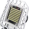 65W LED Garage Light 3 Panels Deformable 7200LM Super Bright E27 Compatible