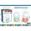 Cmgb LED Night Light, 360 Degree Rotating Baby Music Projector Kids Sleep Light