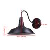 10.24 Wall-mounted Metal Light/Black