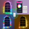 Dreamcolor Smart Star String Lights 16.4Ft 25 Stars Christmas String Lights App Control 20 Modes Music Sync RGBIC Twinkle Lights Waterproof For Bedroo