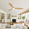 52 In.Intergrated LED Ceiling Fan Lighting with Remote Control