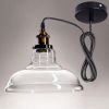 11 Flashlight Shape Glass Ceiling Light/Transparent