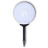 Outdoor Pathway Lamps 2 pcs LED 11.8" with Ground Spike