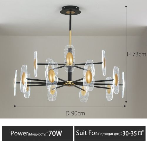 Golden Atmosphere Creative Nordic Study Lamp