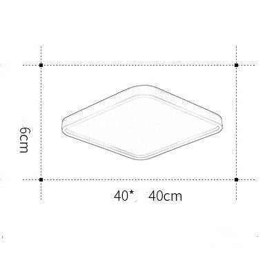 Room Master Bedroom Light Nordic Study Light Modern Simple Led Ceiling Light