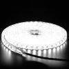 16.4ft/5m LED Strip Light 110V IP65 Waterproof 2500LM Dimmable Rope Light SMD 5050 6000K Cold White Warm