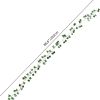 1 Roll Of Artificial Ivy Leaf Plants With LED String Lights (86.6''); Green Vine Garland Hanging Lights For Wall Party Wedding Room Home Kitchen Indoo