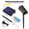 Outdoor Solar LED Firefly Swaying Lawn Light Waterproof Garden Landscape Lamp