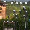 Outdoor Solar LED Firefly Swaying Lawn Light Waterproof Garden Landscape Lamp